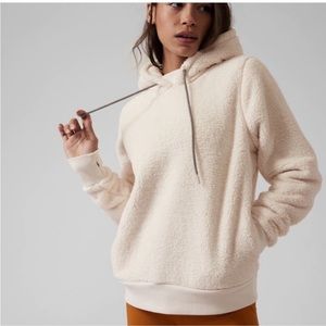 NWOT Athleta Tugga Sherpa Hoodie